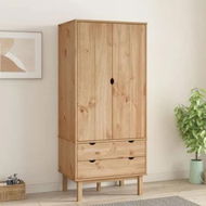 Detailed information about the product Wardrobe OTTA 76.5x53x172 cm Solid Wood Pine