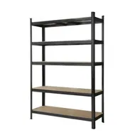 Detailed information about the product Warehouse Shelving Shelves Black