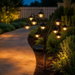 Warm Col. 10 LED Solar Power Garden Light Outdoor Landscape Halloween Ground Lamp Waterproof Pathway Christmas Holiday Decoration for Yard Lawn. Available at Crazy Sales for $14.99