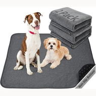 Detailed information about the product Washable Pee Pad for Dogs, 2 Packs Non-Slip Puppy Training Pads, Fast Absorbent Pet Whelping Pads, Puppy Playpen Mat (45*60cm)