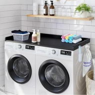 Detailed information about the product Washer Dryer Countertop 54 x 27 Wooden Washer and Dryer Topper Black