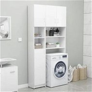 Detailed information about the product Washing Machine Cabinet Set White Chipboard