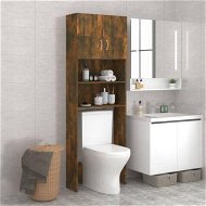 Detailed information about the product Washing Machine Cabinet - Smoked Oak - 64x25.5x190 Cm