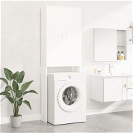 Detailed information about the product Washing Machine Cabinet White 64x25.5x190 cm