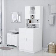 Detailed information about the product Washing Machine Cabinet White 71x71.5x91.5 cm