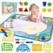 Water Doodle Mat Kids Painting Drawing Writing Board Magic Pens Stamps Aqua DIY Craft Canvas Cartoon Rug Carpet Educational Toy 90x120cm. Available at Crazy Sales for $34.99