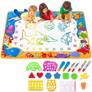 Detailed information about the product Water Doodle Mat,Drawing Writing Mat Educational Toys Reusable Painting Coloring Writing Doodle Toys for 3+ Years Old Boys Girls-100*80 cm