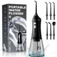 Detailed information about the product Water Flosser for Teeth Cleaning and Flossing,5 Modes Rechargeable Cordless Oral Irrigator 320ml Water Tank Teeth Cleaner,IPX7 Waterproof
