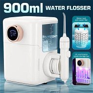 Detailed information about the product Water Flosser Tooth Cleaner Electric Oral Irrigator Dental Teeth Care 900ml Capacity With Filter UV Steriliser White