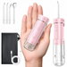 Water Flosser Travel Mini Cordless Portable 5 Modes for Brace Dental Floss with Wide Water Tank. Available at Crazy Sales for $34.99