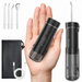 Water Flosser Travel Mini Cordless Portable 5 Modes for Brace Dental Floss with Wide Water Tank. Available at Crazy Sales for $34.99