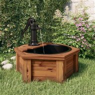 Detailed information about the product Water Fountain with Pump 57x57x53 cm Solid Wood Fir