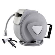 Detailed information about the product Water Hose Reel 30M Retractable Garden Auto Rewind Spray Gun