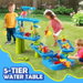 Waterfall Water Table Playset Sand Pit Play Ground Pool Toys Education Beach Activity Summer Outdoor Backyard Kids Sensory 5 Tier Waterplay Station. Available at Crazy Sales for $59.95
