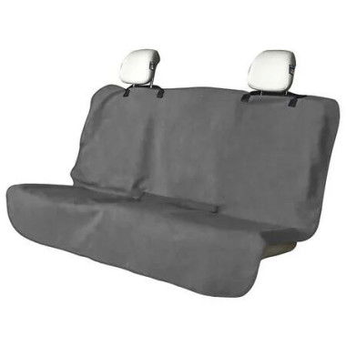 Waterproof Backseat Cover for Car Trucks Van SUV Jeep, Rear Bench Towel Seat Covers, Car Seat Protector for Gym Swimming, Bench Grey