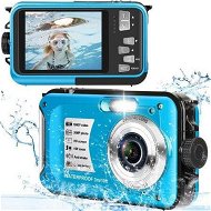 Detailed information about the product Waterproof Camera 30 MP Full HD 1080P Video Recorder 16X Zoom Selfie Dual Screens Digital Camera