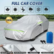 Detailed information about the product Waterproof Car Cover Automobile Auto Outdoor Protection Heavy Duty All Weather Full Vehicle Protector Dust Wind UV Proof with Storage Bag 3XXL