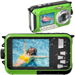 Waterproof Digital Camera Underwater Camera Full HD 2.7K 48 MP Video Recorder Selfie Dual Screens 16X Digital Zoom Flashlight Waterproof Camera for Snorkeling (Green). Available at Crazy Sales for $79.99