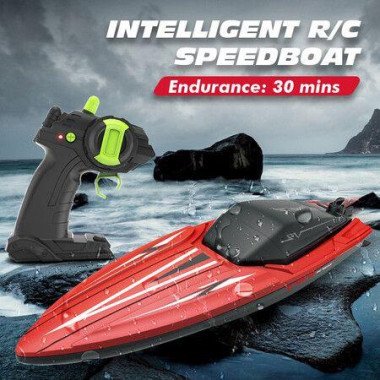 Waterproof Dual Motor High Speed Racing Speedboat Model, Electric Boat, Radio Control, Outdoor Boat, Gift Toys for Boys