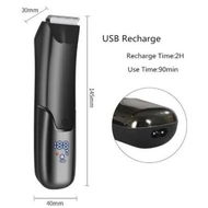 Detailed information about the product Waterproof Grooming IPX7 Electric Crotch Shaver for Men's Chest and Below-the-Waist Hair Removal