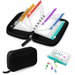 Waterproof Pill Organizer with 7Pcs Zippered Pill Pouches, Leakproof Weekly Medicine Organizer, Color-Coded Reusable Travel Pill Storage (Black). Available at Crazy Sales for $14.95