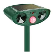 Detailed information about the product Waterproof Solar Ultrasonic Animal Repellent: Keep Pests Rat Squirrel Deer Rabbit Dog Cat Away from Your Yard