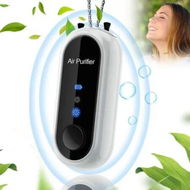 Detailed information about the product Wearable Air Purifier Necklace for Home and Travel - Ionizer for and Kids