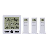 Detailed information about the product Weather Station Indoor Outdoor Wireless Sensors Digital Thermometer Hygrometer