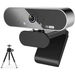 Webcam,1080P Pro HD Webcam with Stereo Microphone,110 Degree Wide Angle,Privacy Cover,Tripod,for Conferencing,Live Streaming,Recording. Available at Crazy Sales for $19.99