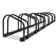 Detailed information about the product Weisshorn 6 Bike Stand Rack Bicycle Storage Floor Parking Holder Cycling Black