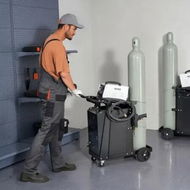 Detailed information about the product Welding Cart 2 Drawers Welder Cart Heavy Duty with Lockable Cabinet 350LBS