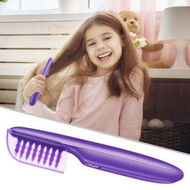 Detailed information about the product Wet Or Dry Main Handle Electric Capped Detangling Brush For Kids And Adults (Batteries Not Included)