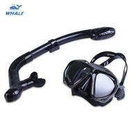 Detailed information about the product WHALE Professional Diving Water Sports Training Silicone Mask Snorkel Glasses Set