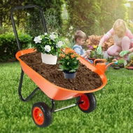 Detailed information about the product Wheelbarrow Cart 2 Wheels Garden Dump Cart 397 lbs Yard Utility Cart