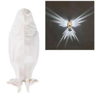 Detailed information about the product White 3D Owl LED Wall Light Battery Operated Resin Night Lamp 22x11 5x8 5CM White Light Animal Decoration For Staircase Hallway Kitchen