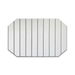 White 60*39c Octagonal Diatomaceous Earth Drying Mat Foldable Multifunctional Water Absorbent for Kitchen Countertops. Available at Crazy Sales for $34.99