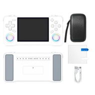 Detailed information about the product White 64GB XF35 Open Source Handheld Gamiing Console Over 30 Major Emulator Games Supported Ideal For Retro Gaming Enthusiasts And Collectors