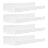 Detailed information about the product White Acrylic Shelves for Storage,15