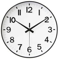 Detailed information about the product White Analog Wall Clock Battery Operated 12 Inch Silent Non-Ticking Modern Design for Living Room Bedroom Kitchen Office Decor