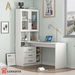 White Computer Desk Bookcase Office Study Writing Laptop Table Shelving Bookshelf Workstation With Drawers Shelves Cabinets. Available at Crazy Sales for $189.97