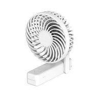 Detailed information about the product White Handheld Fan,2000mAh Portable Fan Mini fan Small Personal Fan,Desk Fan Hand Held Fan Rechargeable Battery Operated Cooling Electric Fan