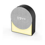 Detailed information about the product White Noise Machine Sunrise Alarm Clock Bedside Dream Soother Night Light 6 Sounds Music Speaker 4in1 Children Sleep Aid Black