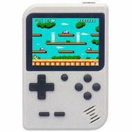 Detailed information about the product White-Retro Game Machine Handheld Game Console with 400 Classical FC Game Console Support for Connecting TV Gift Birthday for Kids and Adult