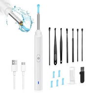 Detailed information about the product White Smart Visual Ear Pick Cleaner Earwax Cleaning Set with HD Camera Otoscope
