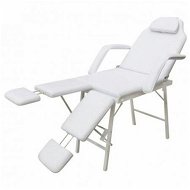 Detailed information about the product White Treatment Chair With Ajustable Legrests