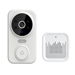 (White)M8 Wireless Doorbell Camera, Smart Video Doorbell Camera Visible Doorbells,HD IR Night Vision Surveillance Doorbell. Available at Crazy Sales for $39.99