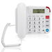 (White)Senior Telephone Landline Phone with Hearing Aid Function, Big Button for Elderly with Backlight Display/Mute/Pause/Redial, for Alzheimer. Available at Crazy Sales for $39.99