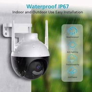 Detailed information about the product WiFi PTZ 4MP Outdoor IP Two-Way Audio Camera 5X Digital Smart Zoom Infrared/Color Night Vision CCTV Surveillance.