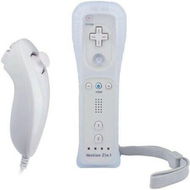 Detailed information about the product Wii Remote Controller - Replaceable Remote Game Controller With Nunchuck Joystick Silicone Case And Wrist Strap For Nintendo Wii And Wii U (White)