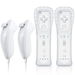 Wii Remote Controller with Nunchuck Compatible with Wii and Wii U in 2-Pack White. Available at Crazy Sales for $49.99